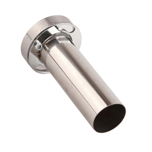 Universal Adjustable 85mm Round Exhaust Muffler Tip Removable Sound Silencer 2