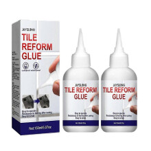 2x 150ML Tile Gap Refill Agent Grouting Fill Tile Glue Sealer Repair Porcelain Ceramic Glue Floor Gap Fillin Beauty Sewing Agent - Pengj