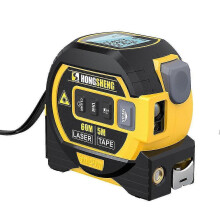 (Yellow 60m) The Almighty Ruler, The Almighty Ruler Tape Measure, Digital Tape Measure - Ri