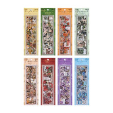 48 slice Four Seasons book PET Stickers book Vintage Creative Decorative handmade Scrapbooking Material Diary Album Craft Supplies