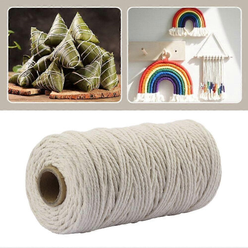 Hand Knitting Cotton Rope DIY Hand Woven Thick Soft Cotton Thread 1