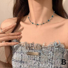 (B) Summer Cool Double Butterfly Necklace