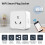 (wifi) Wireless Wifi/Zigbee Socket Voice ControlSmart Plug Power Socket AU Outlet Switch For Alexa Google Home 3