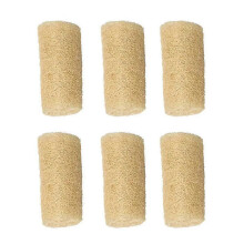 All Natural Loofah Sponge Pack of 6 Real Egyptian Bath & Shower Exfoliating