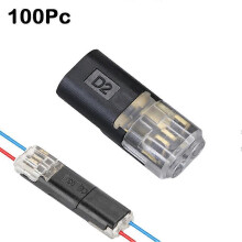 (100pcs) 40-100 pcs Quick Splice Wire Connector No Strip No Solder for Easy Wiring
