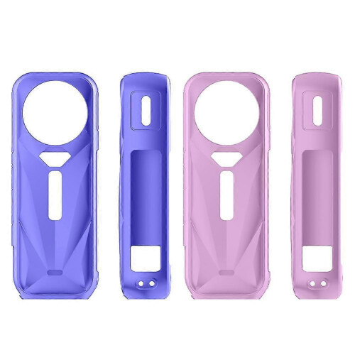 (Purple) for X5 Silicone Protective Case Panoramic Camera Body Lens Anti Scratch Cover 1