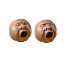(2pcs) Funny Yawning Face Tea Pet,Water Squirting Stress Relief Anxiety Finger Toy