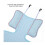 (Grey) Baby Stroller Seat Cooling Pads, 2024 New Baby Stroller Gel Cooler Pad 3