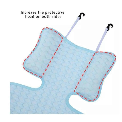 (Grey) Baby Stroller Seat Cooling Pads, 2024 New Baby Stroller Gel Cooler Pad 2