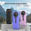 (Purple) for X5 Silicone Protective Case Panoramic Camera Body Lens Anti Scratch Cover 4