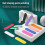 (4pcs) Nail Art Tool Kit Nail Jelly Glue DIY Set File Strip For Beginner 4