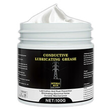 (White) Electrical Conductive Grease Professional Electricity Compound for Power for Industrial Machinery Upkeep