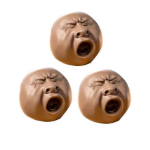 (3pcs) Funny Yawning Face Tea Pet,Water Squirting Stress Relief Anxiety Finger Toy