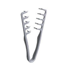 (Grey) Wide-Tooth Hair Styling Comb Hair Seam Comb Bangs Combs Styling Hair Root Top Fluffy Hairdressing Tool For Women And Men