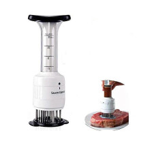 Multifunctional Meat Tenderizer Needle Stainless Steel Meat Tenderizer Marinade Meat Flavor Syringe Injectors Kitchen Meat