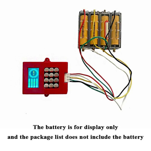 3-4S 5A Balancer with Voltage Display TFT Lipo/Lifepo4 Battery Voltage Tester  Transfer Equalizer 1