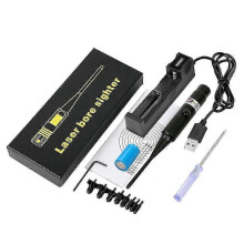 (Red Light) Laser Bore Sight Kit.177 .22 Caliber To 12GA Laser Pointer Collimator Universal Boresighter Battery Included