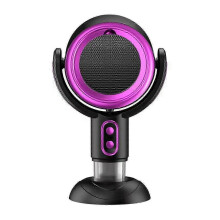 (Dark purple) Portable Smoke Purifier Fan, Compact Smoke Filter, Air Purifier For Smokers