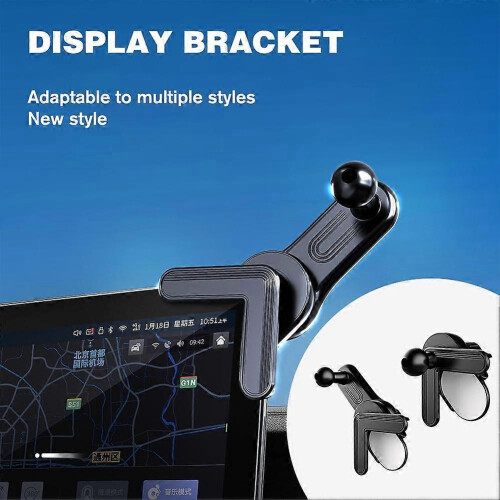(A)Car Phone Holder Display Screen Extension Rod Phone Holder Base Accessories 1