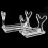 Fishing Lure Display Stand Easels Transparent Display O6G2 2