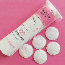 100pcs Makeup Cotton Pads Makeup Remover Cotton Pads Triple Orbicular Pad
