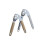 2pcs Stainless Steel Multifunction Garlic Press Crusher Kitchen Ginger Squeezer - Ri 2