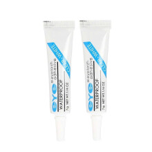 2x Individual Eyelash Glue Extension 3 Seconds white Lashes Adhesive for False Eyelashes Extensions Fast Dry Long Lasting