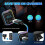 Car Wireless Bluetooth FM Transmitter Type-C Dual USB 3.1A Charger Adapter Fast 3