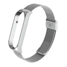 (Style A) For Mi Band 6 Watchbands Replacement Strap Stainless Steel Bracelet Milanese Strap Watch Belt Correa