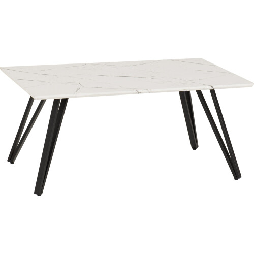 Seconique Marlow Coffee Table  White Marble Effect 2