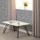 Seconique Marlow Coffee Table  White Marble Effect 2