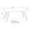 Seconique Marlow Coffee Table  White Marble Effect 8