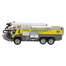 1:32 Airport Fire Truck Fire Engine Electric Die-cast Engineering Vehicles Car Model Toy with Sound - DD