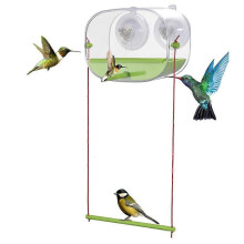 (Green) Bird Feeder Smart Bird Feeder Ideal Gifts for Family and Lovers