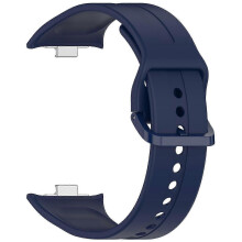 (Midnight Blue, Multicolor) Silicone Strap for Xiaomi Redmi Watch 5 Adjustable Watch Band with Colored Buckle - Green