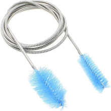1.6m Aquarium Cleaning Brush Flexible Double Ended Fish Tank Tubes Filters Pipe Brush Cleaners Hose Brush - DD0