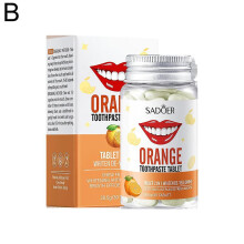 (White 1pc) Whitening and Cleaning Toothpaste Fruit Flavor