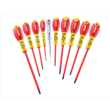 Britool Expert E160912B Screwdriver Set 10 Piece Insulated
