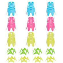 (large, Yellow) Golf Simulator Tees For Home, Outdoor Indoor Golf Tees Simulator Practice Training,Pack of 10 Tall & 10 Small,50% Offer
