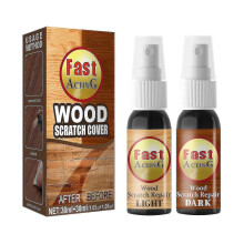 Scratch Remover Wood, Parquet Scratch Removal, Quick Acting Scratch Repair Spray for Wooden Table Bed Floor - RIpj