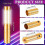2 Pcs LED Strobe Baton Light LED Service Light Reusable LED Light Champagne Handheld Light Gold,US 2