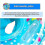 (Blue) Double Handle Safety Baby Float Swim Ring Inflatable Infant Kids Swimming Pool Rings 4