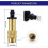 15 Pcs Adjustable Brass Misting Spray,atomizing Sprinklers,sprinkler Heads Nozzles - DD 2