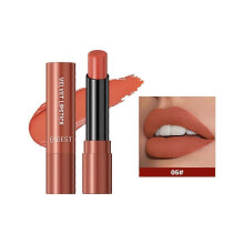 (COLOR 05) QIBEST Matte Lipstick Long Lasting Velvet Mist Lip Stain Non-Stick Cup Classic Highly Pigmented Sexy Red Lipstick New Makeup
