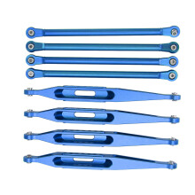 Blue Aluminium Suspension Links Set 1/8 LMT 4WD