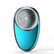 (Blue) Portable Mini Electric Shaver,Pocket Electric Waterproof Razor for Men