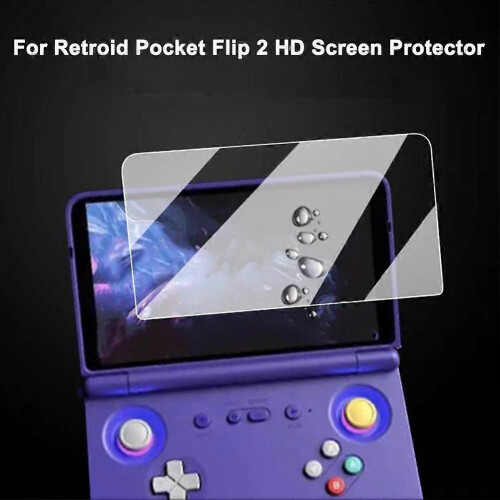 For Retroid Pocket Flip 2 Game Screen Protector Film 9H High Definition 2