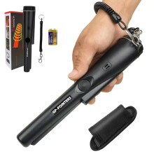 MEESOGA Handheld Metal Detector Pinpointer ? Portable Pinpointer with Holster, 360? Search & Waterproof Metal Detector Pinpointing for Gold Treasure