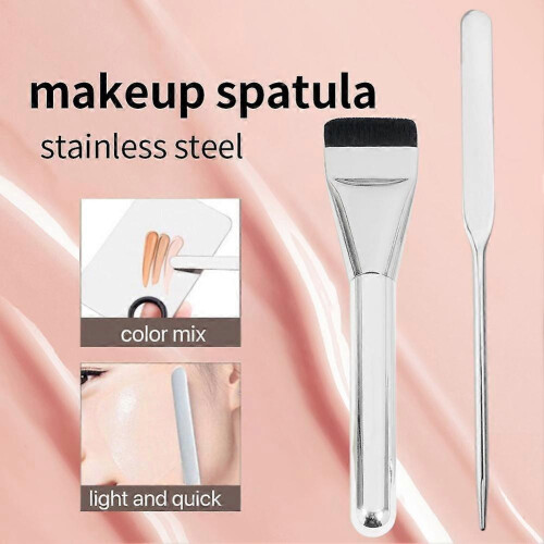 (Suit) Foundation Brush Ultra-Thin Professional Flat Top-Makeup Brush Concealer Brush 2