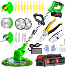 Strimmer?Garden Strimmer, Battery Strimmer ?Cordless Strimmer,Electric Strimmer with 2Ah Li-ion Battery and Charger?Grass Strimmer Suitable for